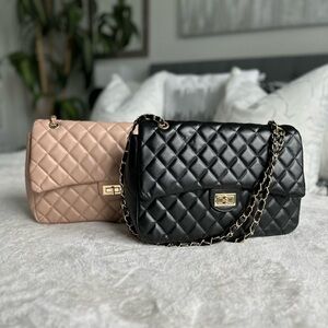 🆕 Quilted Jumbo Chain Designer Handbag